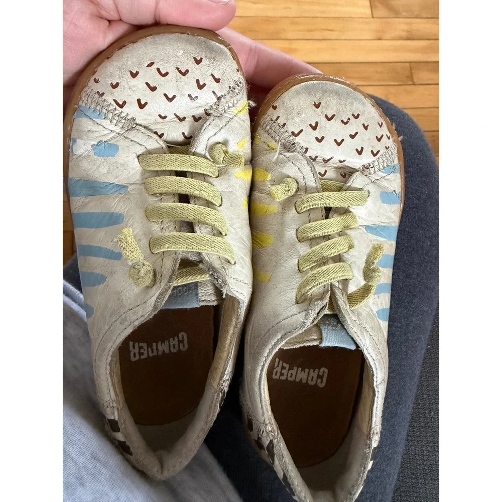 Camper Peu cami sneaker in animal print‎